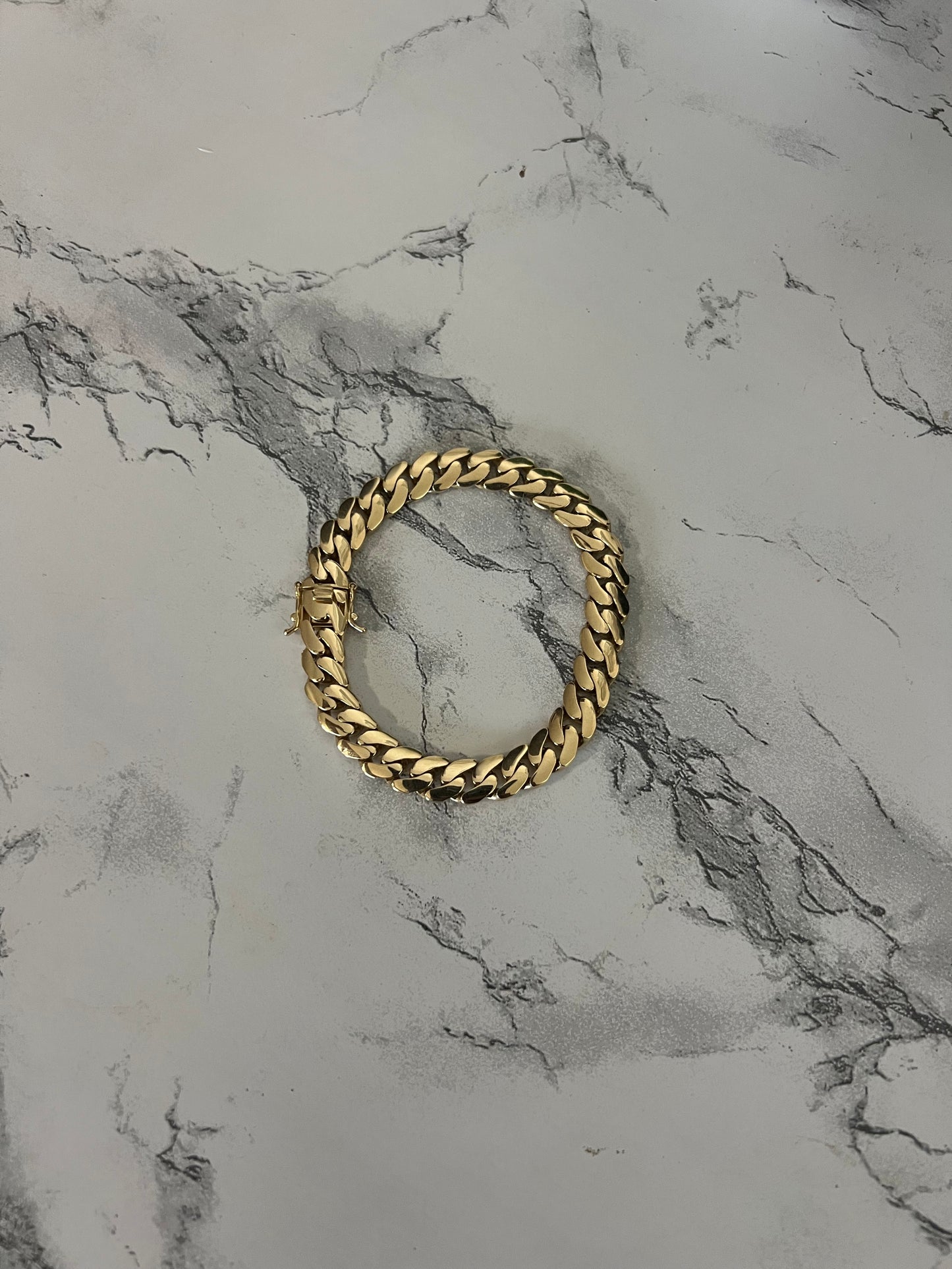 14k Semi-Solid Bracelet