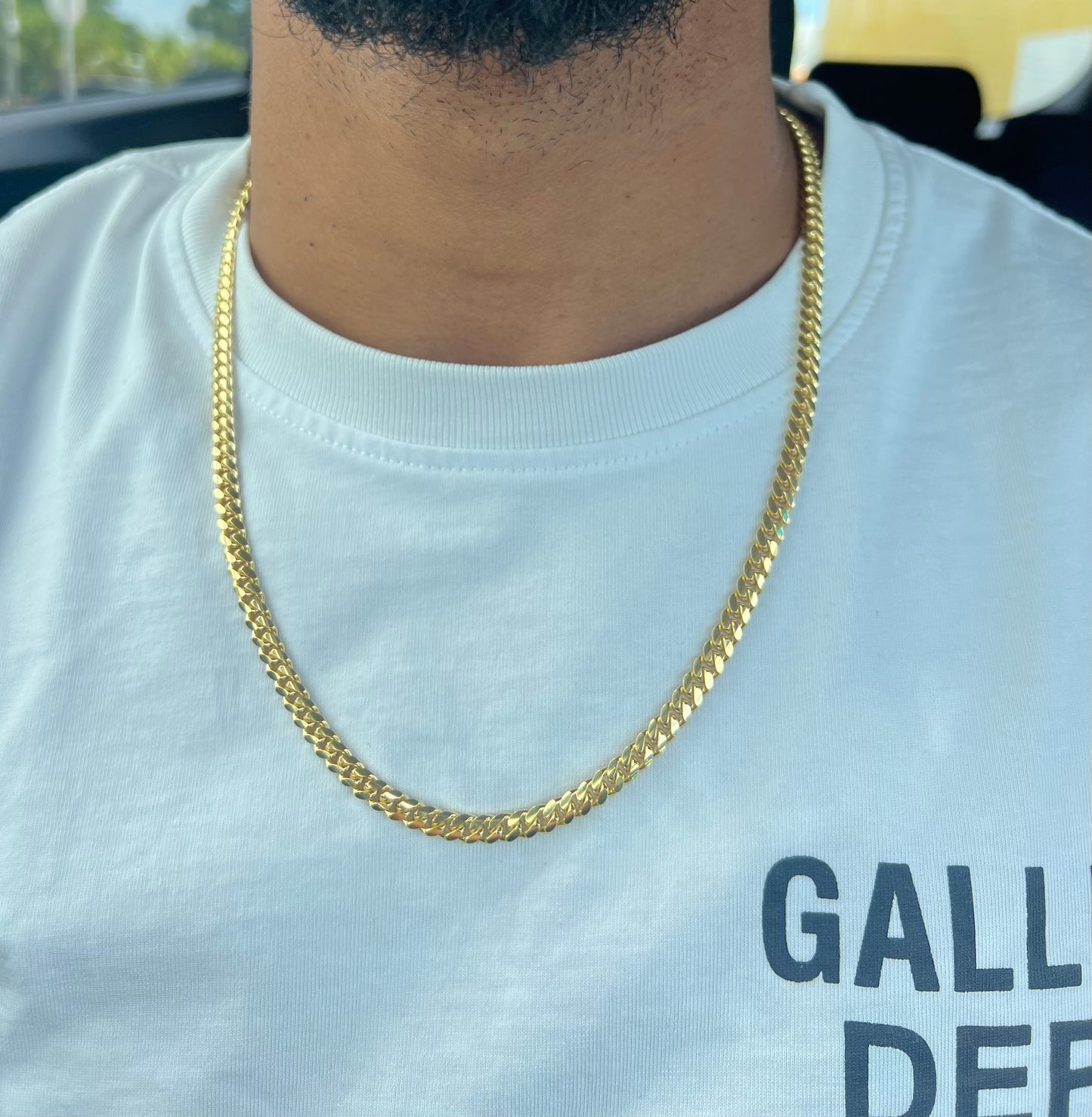 Men’s Solid Cuban Link