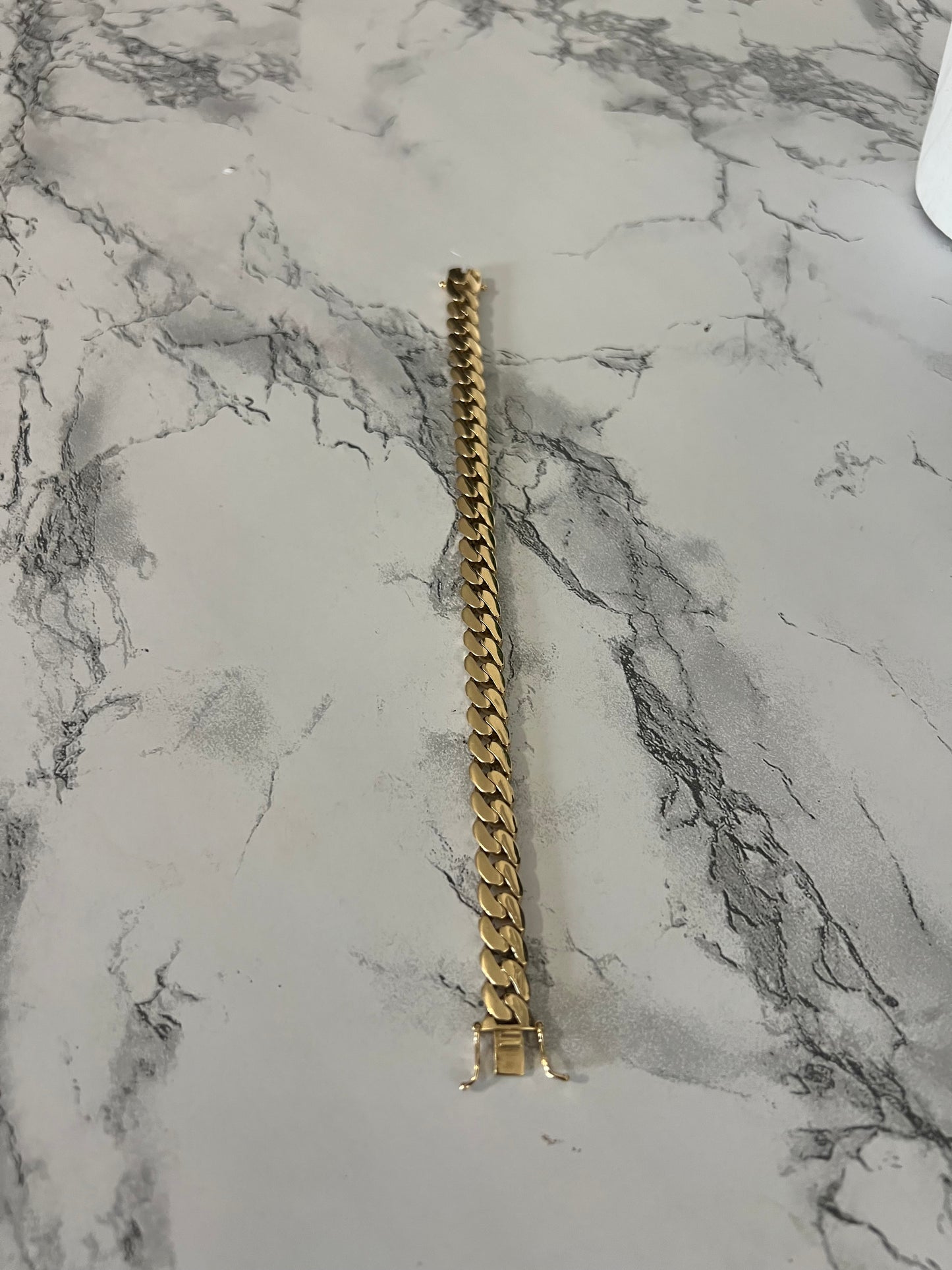 14k Semi-Solid Bracelet